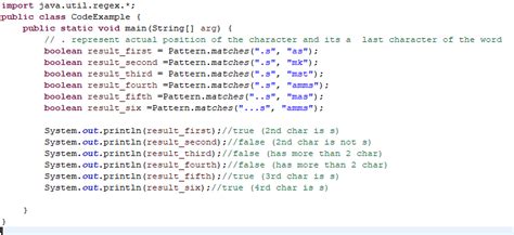 regex pattern java|regex in java examples.